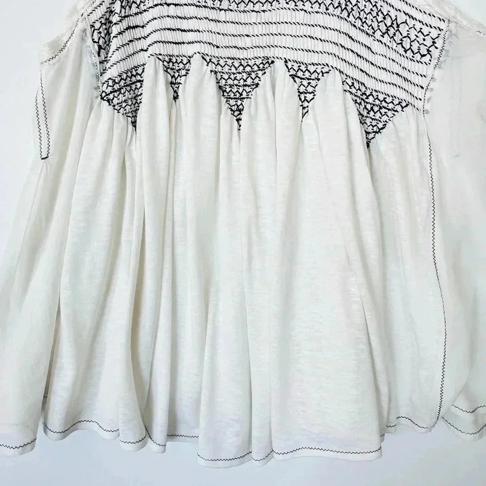 Free People Sea Breeze Flowy Tunic Top - Picture 5 of 8